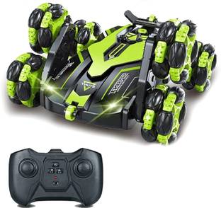 Toy DEKHO Ultimate Laser Stunt Drift Car for Kids 360° Rotating, LED Lights, 2.4G RC 3+ Yr