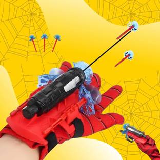 Jais Web Shooters spider Toy for Kids Fans, Hero Launcher Wrist Toy Set