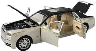 Akvanar rolls royce phantom 1:32Metal car Toy Open Door with Light Music multicolor