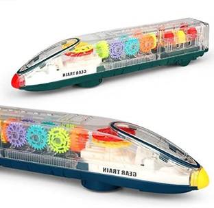 mega star 3D Light and 360 Degree Rotation, Gear Simulation Mechanical Sound and Light