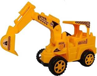 CHIPPI Toddlers Wireless Remote Control Hercules JCB Toys for Kids (Yellow)