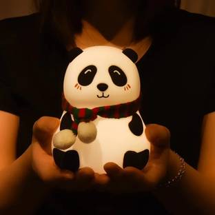Jesal Cute Panda Silicon Night Light Lamp with Gesture Control Sensor