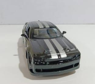 Storex - Doddge Challenger -Die Cast Model- car for Kids-Openable Doors, Light & Music