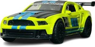 PlayNJoy Mustang GT550 High-Speed Sporty Metal Car with Opening Doors & Racing