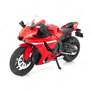 PICKNIES Diecast Metal Scale Models Bike with Light and Sound