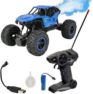 Kmc kidoz 4 Wheels Great Smoke Car Remote Control Rock Crawler Climbing RC Toy