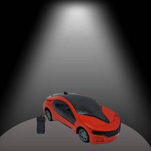 CTC CREATION Remote Control 2ch Fast Modern Car With 3D Lights
