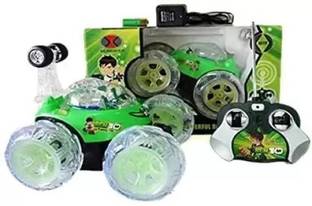 NKPR Best Stunt Car 360° Twisting Remote Control for Kids Music ,Lights_707