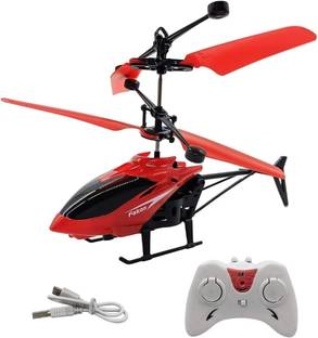 HOMOZE This Flying Remote Control Type 2-in-1 Indoor Outdoor Helicopter Toys for Kids