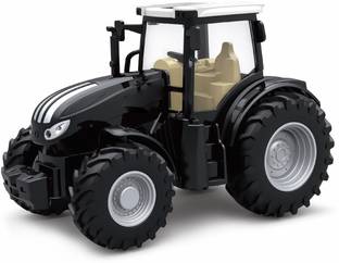 Peculiar Farm Tractor Toy, 1:24 Scale, Metal Alloy Construction with Lights and Sound