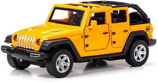 Storex Diecast Metal Jeep Toy - 1:34 Scale Military Vehicle with Pullback Action