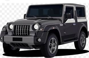 Xcillince Toys Presents_Metal Pull-Back Action Openable Doors 4x4 Thar Premium Car_a29