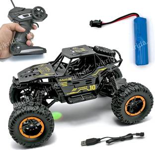 VikriDa Remote Control Car for Kids, Monster Truck Rock Crawler Climbing RC