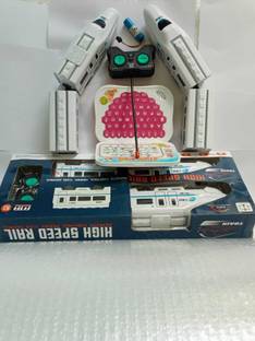 mayank & company Combo Rechargeable High Speed Train Set & Learning & Educational Mini Laptop