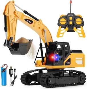हेलो नेशन 6 Channel RC Excavator Rechargeable Truck With 360° Rotation & Moving Shovel
