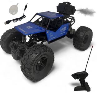 fizz Off Roader Rock Crawler Car Blue With Mist Smoke And Fully Remote control