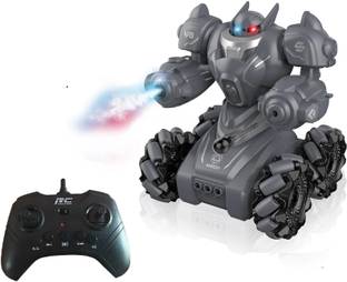 IndusBay Remote Control Robot Gesture Sensing Shooting Dance All Terrain Stunt Robot