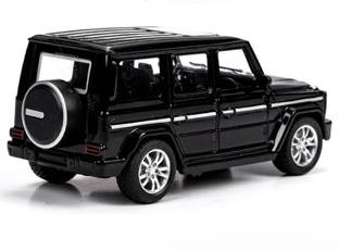 Storex Black Beauty: Premium Metal Toy Car - Mercedes G Wagon Edition