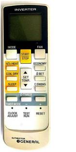 Ethex ® Re-107B Ac Remote compatible for Ogeneral Inverter Ac (Match all functions with your Remote be...