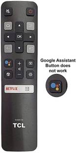 Gezok TCL Remote  for Smart HD TV without Voice Function /Google Assistant TCL Remote Controller