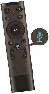 Techdash R5 Gyro Smart Air Mouse Series Gyro Smart Air Mouse Voice Remote with Wireless Keyboard Unive...