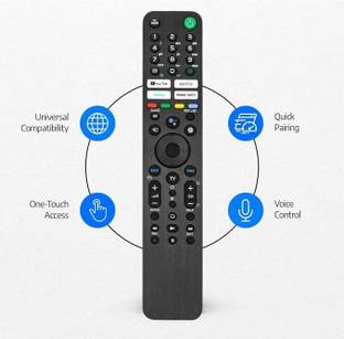 Muvit Effortless Son_y Smart TV Remote - Universal Replacement Model Sony tv Remote Controller