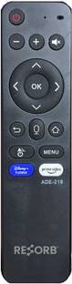 RESORB LED 555 NON VOICE Remote Control Compatible for Amstrad, Hyundai, Micromax & Akai Smart TV Remo...