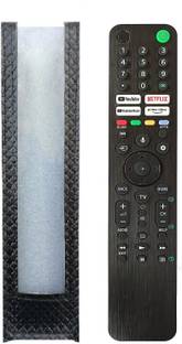 BhalTech RMF-TX520P PU Leather Remote Case Cover Perfect Fitting Fully Protective (Only Remote Cover) Pls Check Your Remote Dimensions Compatible for Sony Bravia Remote Controller