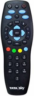 Tata Sky 100% Original Universal With USER MANUAL & WARRANTY CARD TATA SKY HD+ PLUS, TATA SKY HD Remote Controller