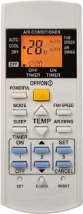 HDF Backlight Supported AC Remote Control Compatible For  Split AC Panasonic Remote Controller