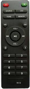 Nij RC-12 HT Compatible For Home Theater System Remote Control CREATIVE Remote Controller