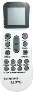 Harsh Enterprises Suitable for Lloyd AC only LLoyd Split AC Remote control with Battery LLOYD AC Remote Controller