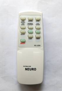Harsh Enterprises Azone-54B Rediem Key Compatible for Neuro Split/window AC remote control Suitable fo...