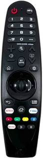 7SEVEN Remote Control Without Scroll Feature Compatible for LG TV / LG Magic Smart TV Remote Controller