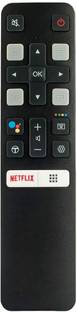 hybite Remote Control Compatible with TCL SmartTV with Google Assistant & Voice Command (Exactly Same Remote Will Only Work) TCL Smart led tv with voice Netflix Remote Controller