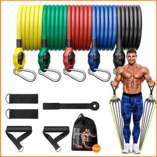 SSVL Resistance Bands Set Tubes for Fitness Gym Exercise Workout (Multicolor) Resistance Tube