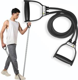 AJRO DEAL Double Toning Exerciser Fitness Pulling Rope Resistance Tube
