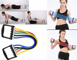 AVMART Chest Expander High Resistance Tube Gym Exerciser for Men and Women Home Exercise Resistance Tube