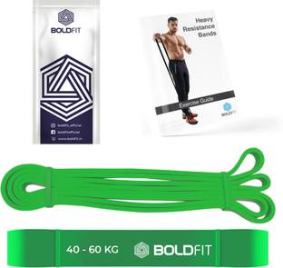 BOLDFIT Heavy Resistance Band For Exercise Stretching Resistance Tube For Men Women-60KG Resistance Tube