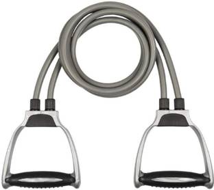 LIVOX Double String Toning Resistance Tube with Adjustable Handle for Workout Resistance Tube