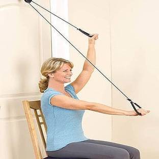 KIYANSH ENTERPRISE Physiotherapy Rope & Pulley Set Pulley and Rope Hand Shoulder Exerciser Resistance Tube