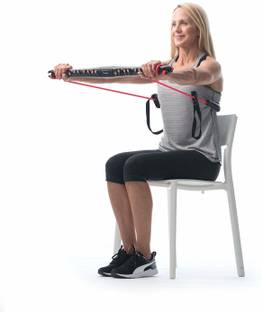 SHIVEXIM Bodygym Portable Home Gym Resistance System for Men & Women Resistance Tube