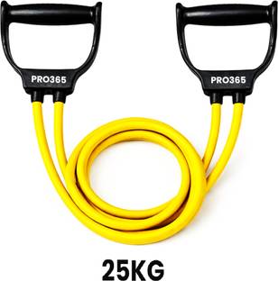 PRO365 Resistance Tube PRO Exercise & Stretching Band For Home Gym Men & Women Workout Resistance Tube