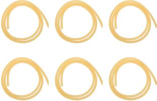 A2S2 Latex Rubber Tube Elastic Fitness Tube Or Slingshot (2 feet X 6pcs) Resistance Tube