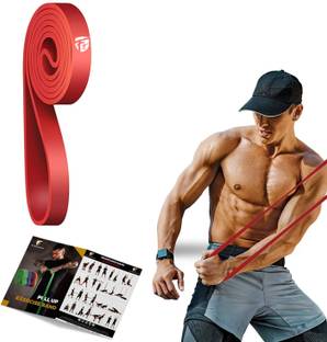 FirstFit Strength Training Pull Up straps for Exercise Stretching Crossfit & Muscle Build Resistance Tube