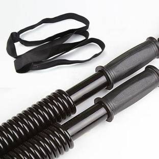 HyperFitX Power Twister Bar Upper Body Exercise for Bicep Arm Strengthening Multi-training Resistance Tube
