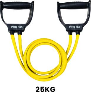 PRO365 Resistance Tube PRO Exercise & Stretching Band For Home Gym Men & Women Workout Resistance Tube