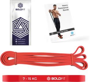 BOLDFIT Heavy Resistance Band For Exercise & Stretching Resistance Tube For Men & Women Resistance Tube