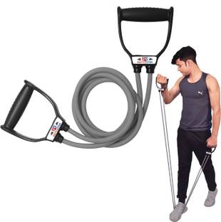 Battlestar Resistance Tube, Exercise & Stretching Resistance Band Set For Men & Women Resistance Tube
