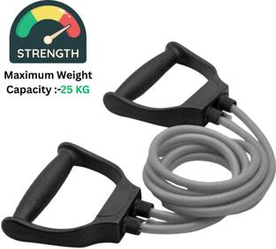 Shopeleven Heavy Quality Exercise Band for Stretching, Full Body Workout Home Gym and Toning Resistance Tube